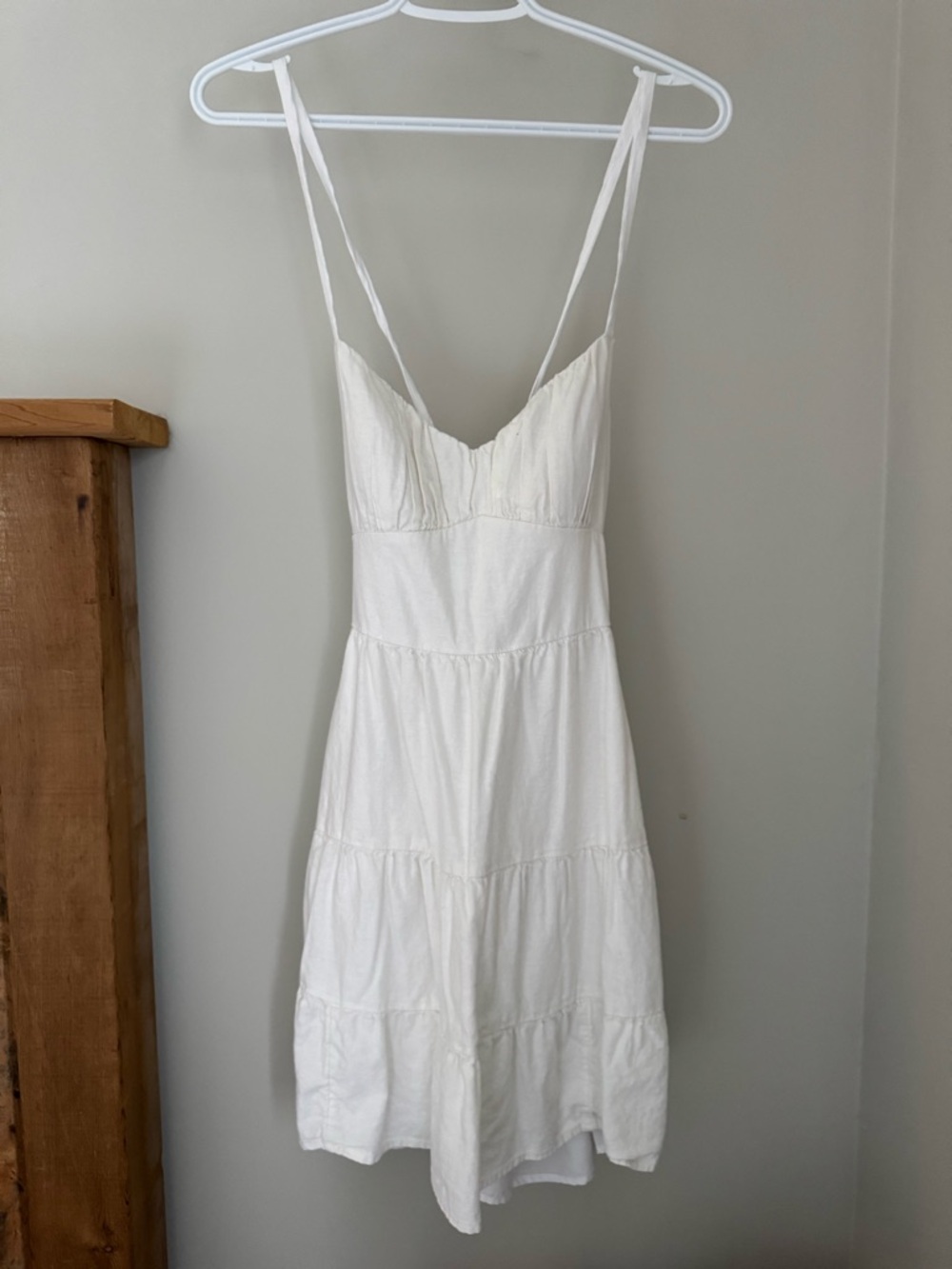Hollister White Summer Dress